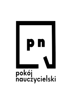 Logo i czarny napis na białym tle