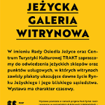 Na żółtym tle czarne napisy. Tekst z plakatu zawarty w opisie wydarzenia.
