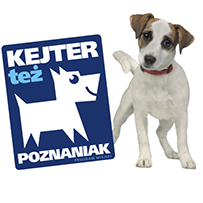 Pies i logo akcji