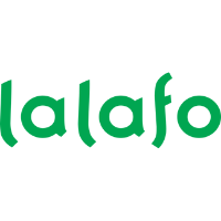 Logo firmy, zielone litery na białym tle.