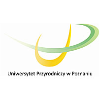 Logo Uniwersytetu Przyrodniczego w Poznaniu.