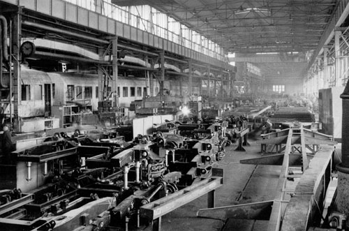 Abteilung W-3 der Stalin-Werke (ZISPO - ehemalige Hipolit-Cegielski-Werke Poznań)