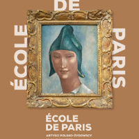 Exhibition poster: one of the exhibition works and information about the event.