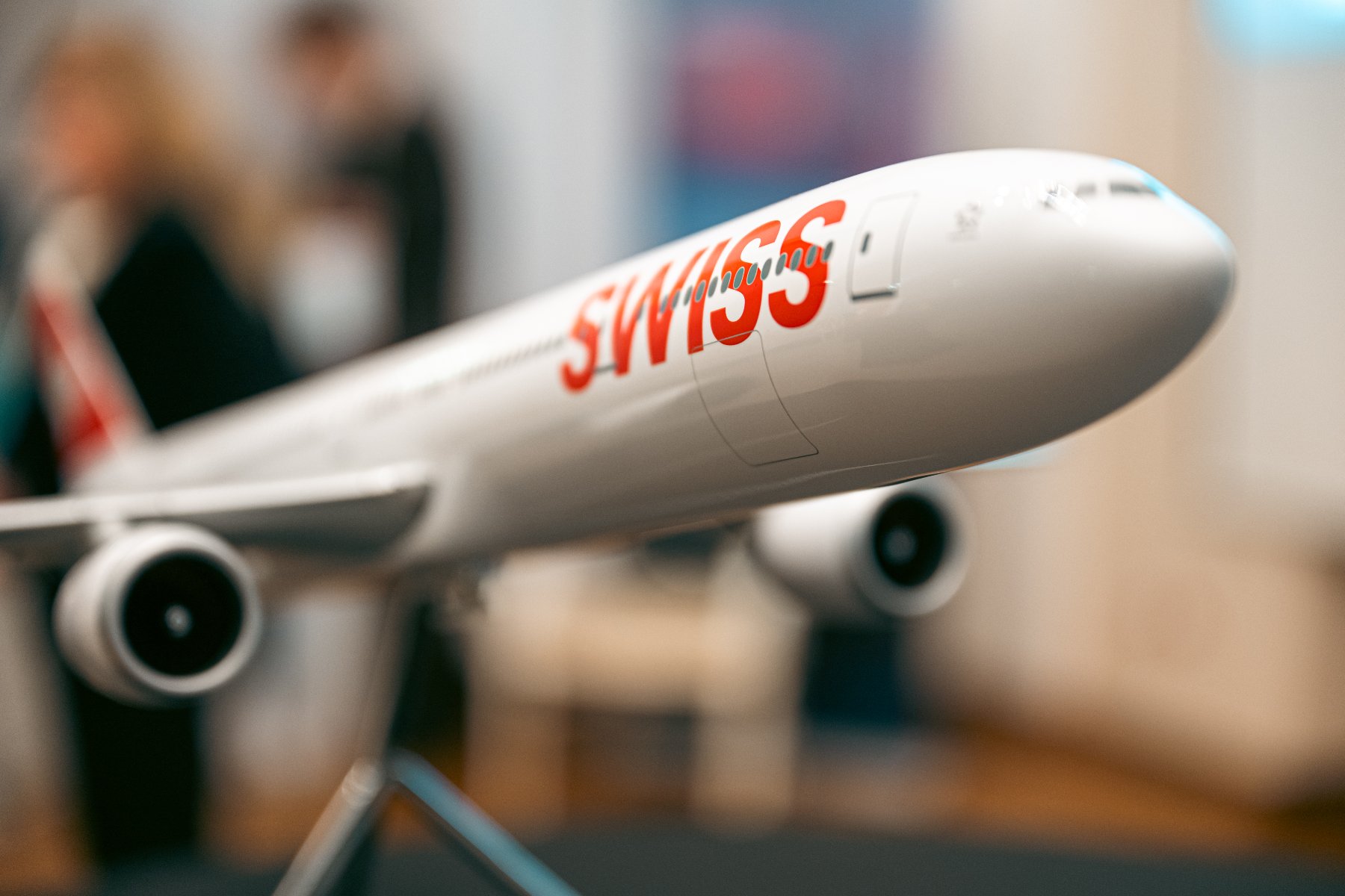 Miniature aircraft model.