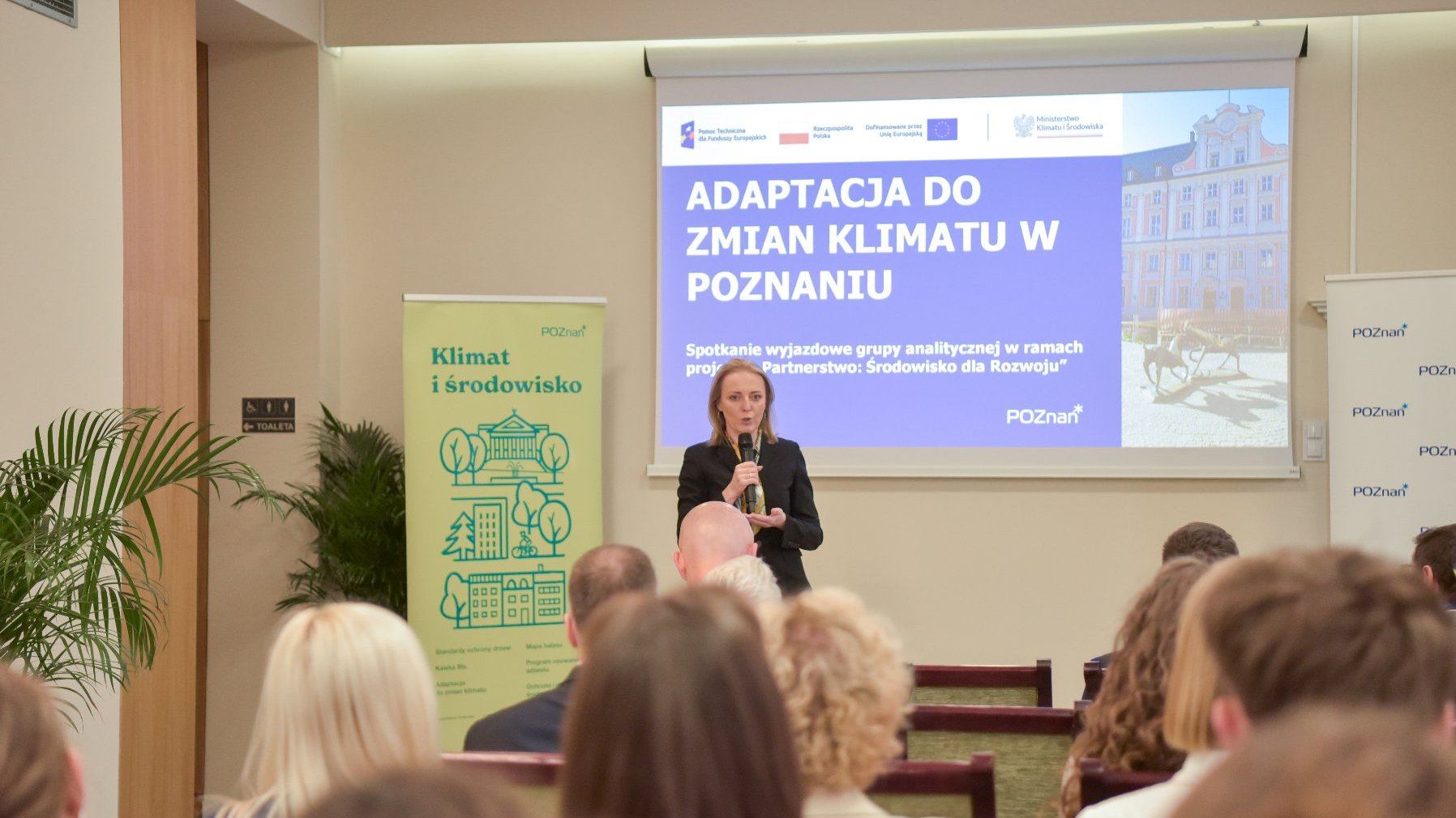 Przedstawiciele Ministerstwa Klimatu i Środowiska w Poznaniu