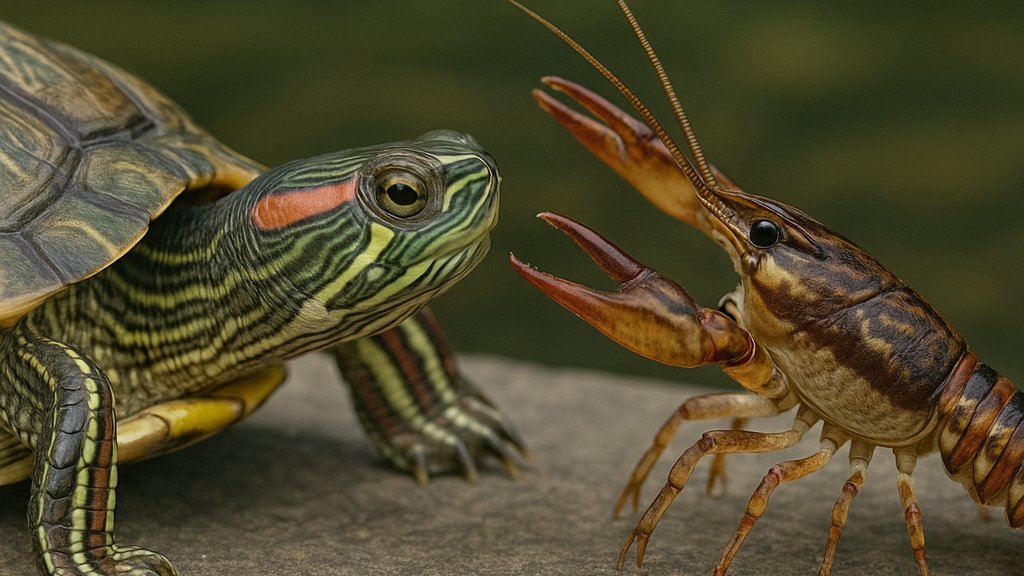Odłów raków i żółwi