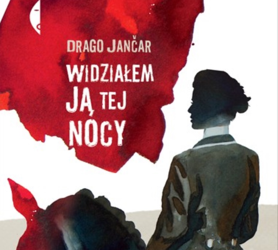 Okładka książki "Moja Jugosławia" Drago Jancara. Widziana z tyłu postać na koniu. W tle tytuł i nazwisko autora.