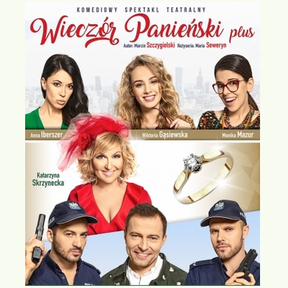 Nazwa wydarzenia i zdjęcie aktorów.