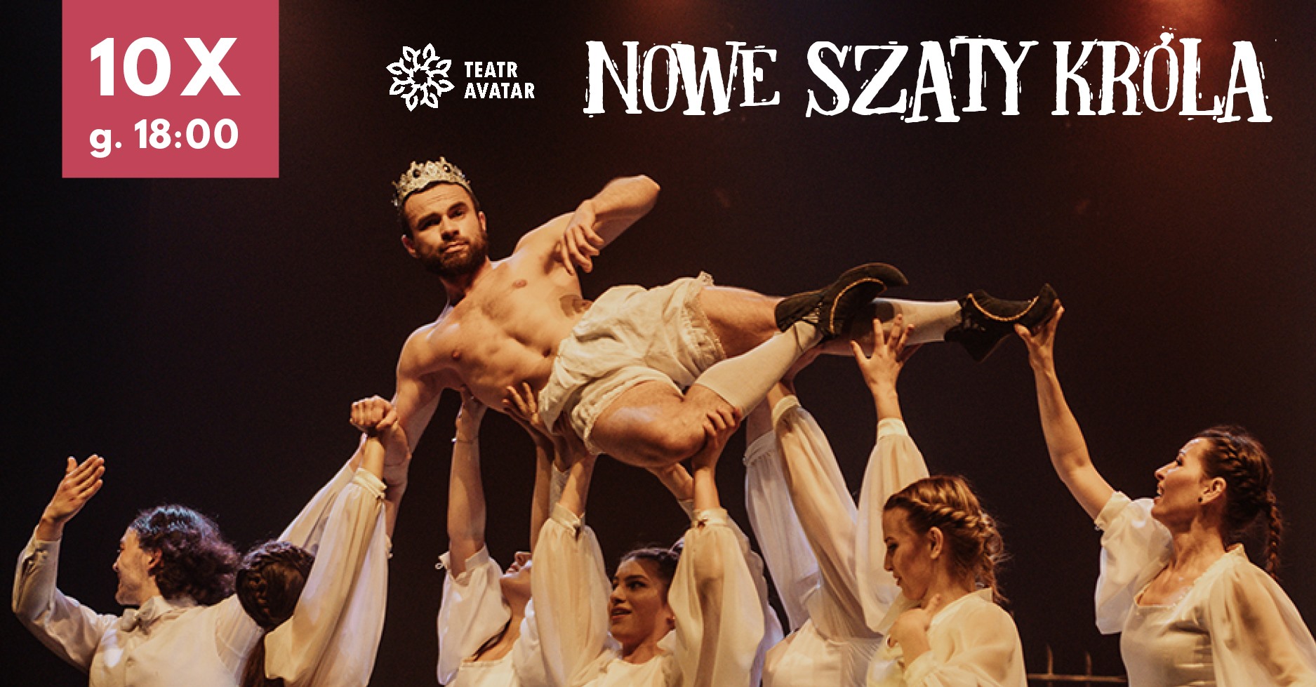 Zdjęcie artystów biorących udział w spektaklu.