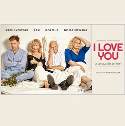 Zdjęcie aktorów grających w spektaklu.