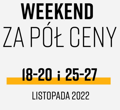 Baner promujący wydarzenie. Nazwa wydarzenia i daty.