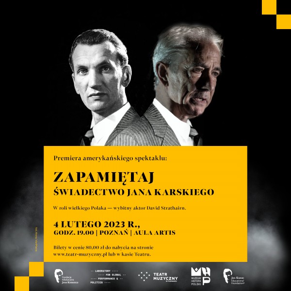 Baner promujący wydarzenie. Nazwa wydarzenia i zdjęcie artystów.