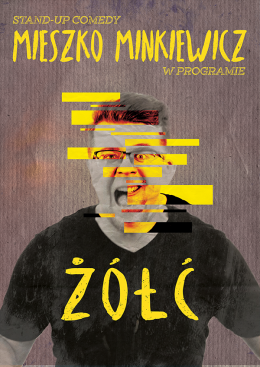 Baner promujący wydarzenie. Nazwa wydarzenia i zdjęcie artysty.