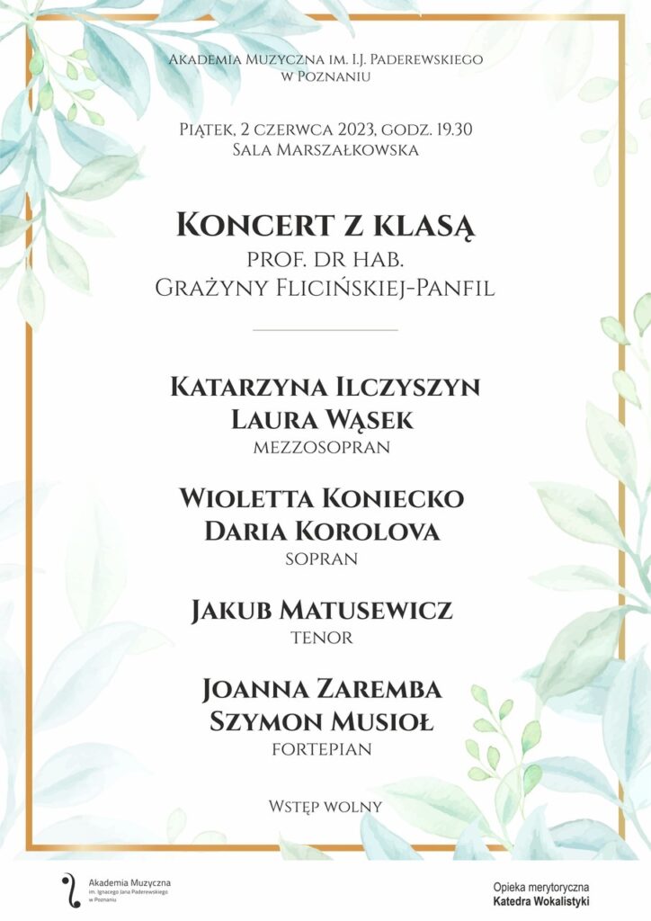 Baner promujący wydarzenie. Nazwa wydarzenia i data.