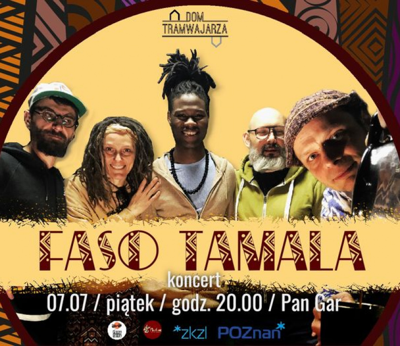 Baner promujący wydarzenie. Nazwa wydarzenia i zdjęcie artystów.