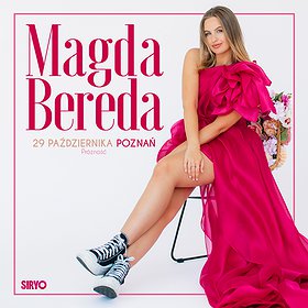 Baner promujący wydarzenie. Nazwa wydarzenia, data i zdjęcie Artystki.