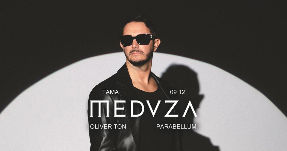 Baner promujący wydarzenie. Nazwa wydarzenia i zdjęcie artysty.