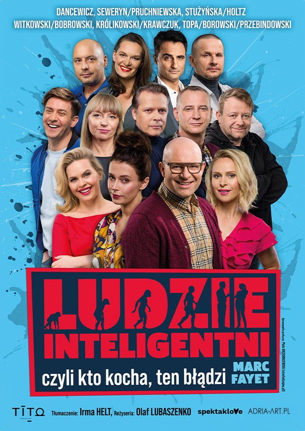 Baner promujący wydarzenie. Nazwa wydarzenia i zdjęcie artystów.