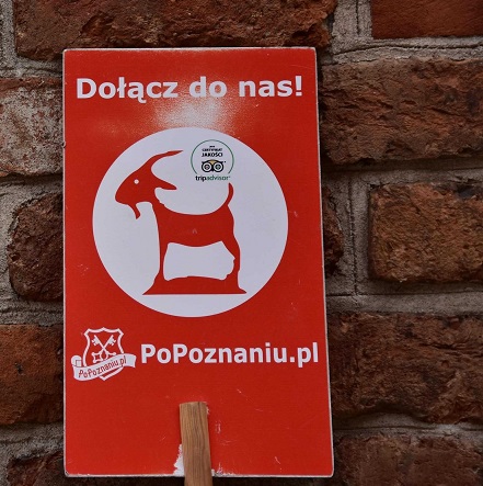 Baner promujący wydarzenie. Znak z nazwą wydarzenia.