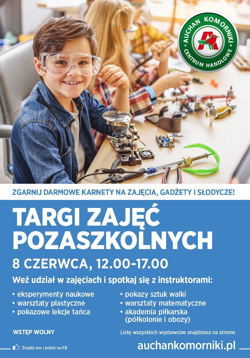 Baner promujący wydarzenie. Nazwa wydarzenia i data.