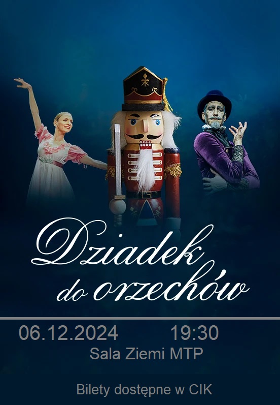 Baner promujący wydarzenie. Nazwa wydarzenia i data.