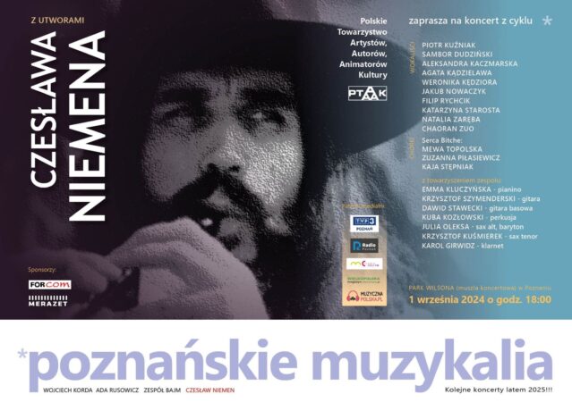 Baner promujący wydarzenie. Nazwa wydarzenia i data.