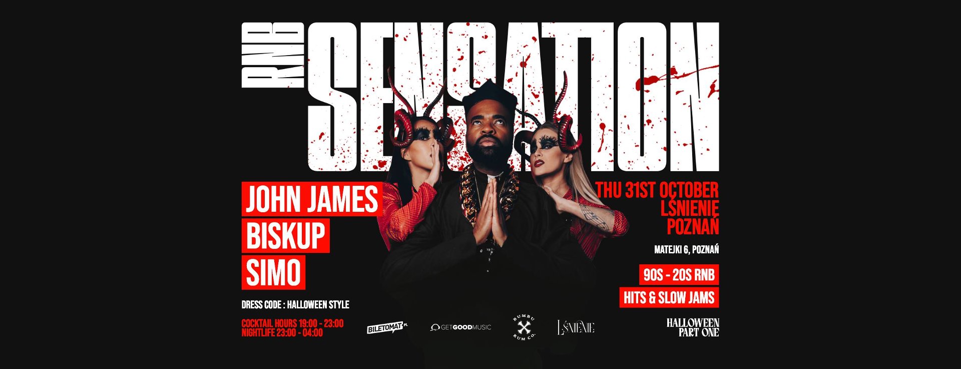 Baner promujący wydarzenie. Nazwa wydarzenia i data.