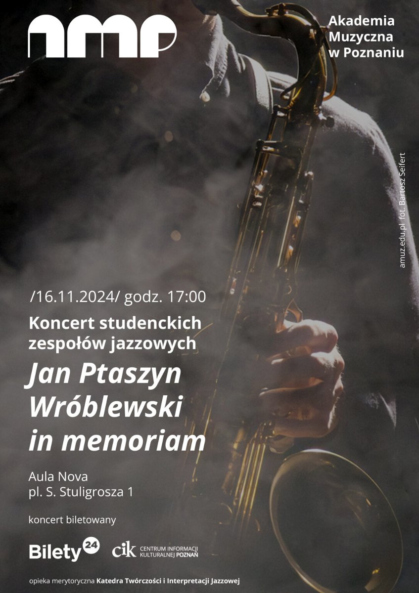 Baner promujący wydarzenie. Nazwa wydarzenia i data.