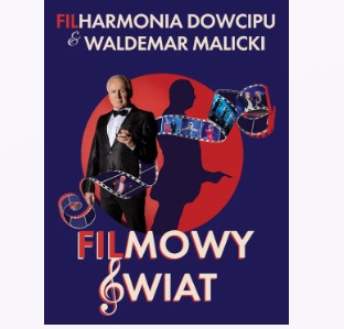 Baner promujący wydarzenie. Nazwa wydarzenia i zdjęcie artysty.