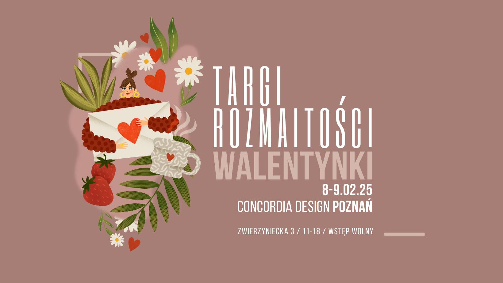 Baner promujący wydarzenie. Nazwa wydarzenia i data.