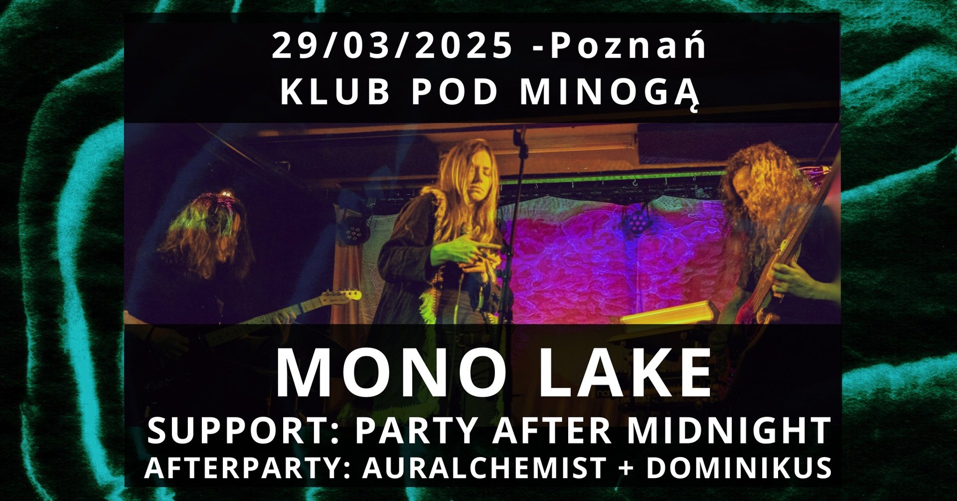 Baner promujący wydarzenie. Nazwa wydarzenia i data.