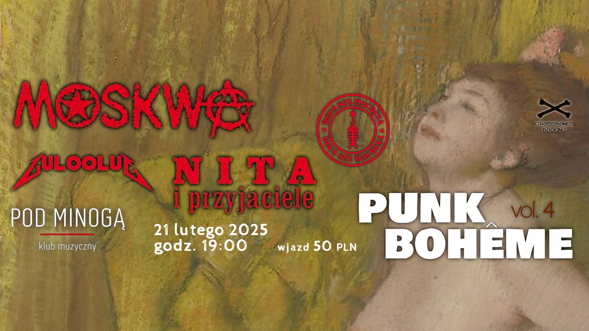 Baner promujący wydarzenie. Nazwa wydarzenia i data.
