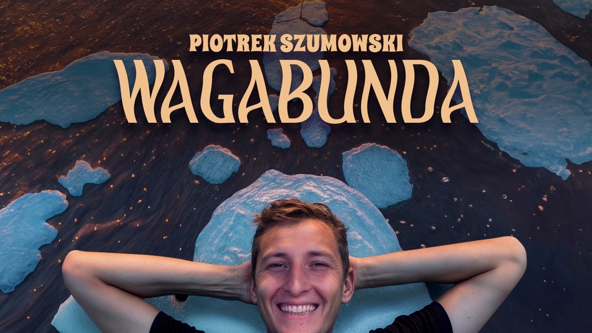 Baner promujący wydarzenie. Nazwa wydarzenia i zdjęcie artysty.