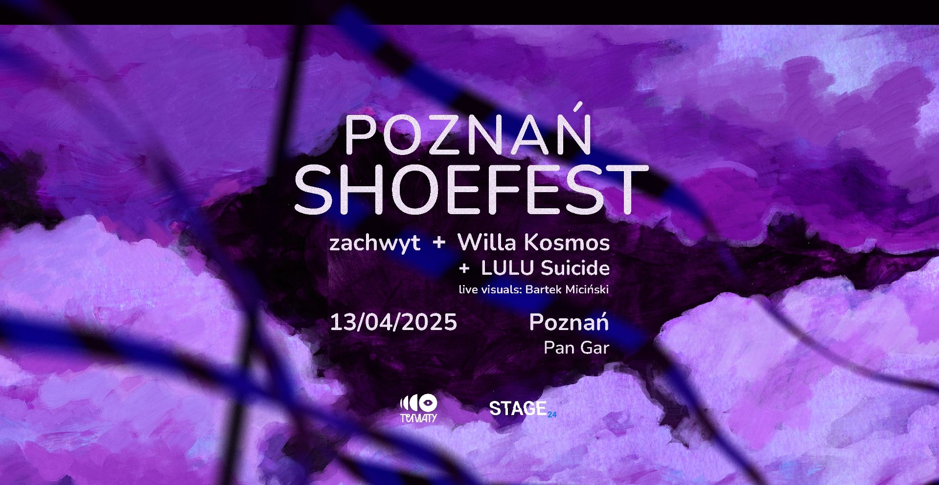 Baner promujący wydarzenie. Nazwa wydarzenia i data.