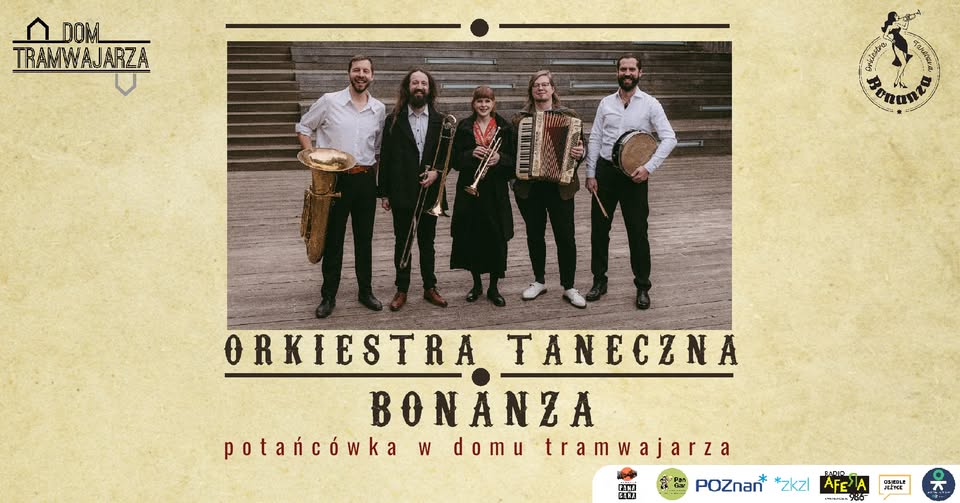 Baner promujący wydarzenie. Nazwa wydarzenia i zdjęcie artystów.