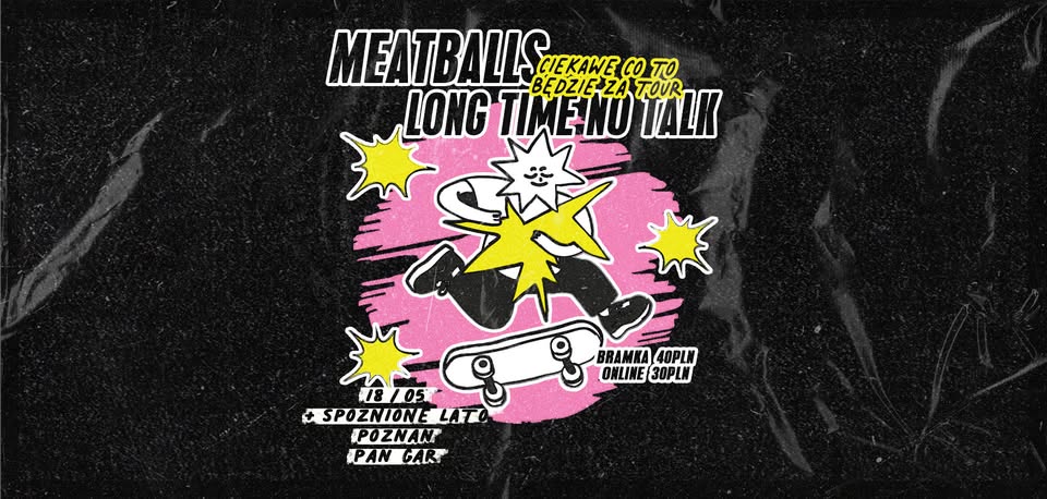 Baner promujący wydarzenie. Nazwa wydarzenia i data.