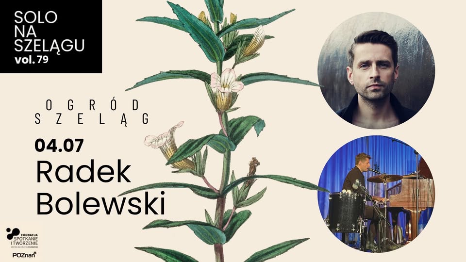 Baner promujący wydarzenie. Nazwa wydarzenia, data i zdjęcie Artysty.