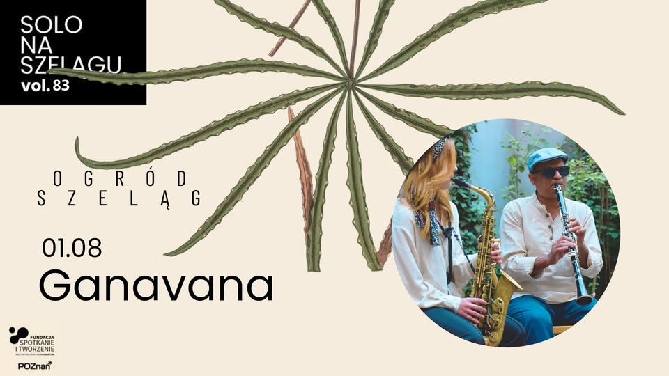 Baner promujący wydarzenie. Nazwa wydarzenia, data i zdjęcie Artystów.