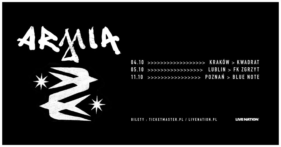 Baner promujący wydarzenie. Nazwa wydarzenia i data.