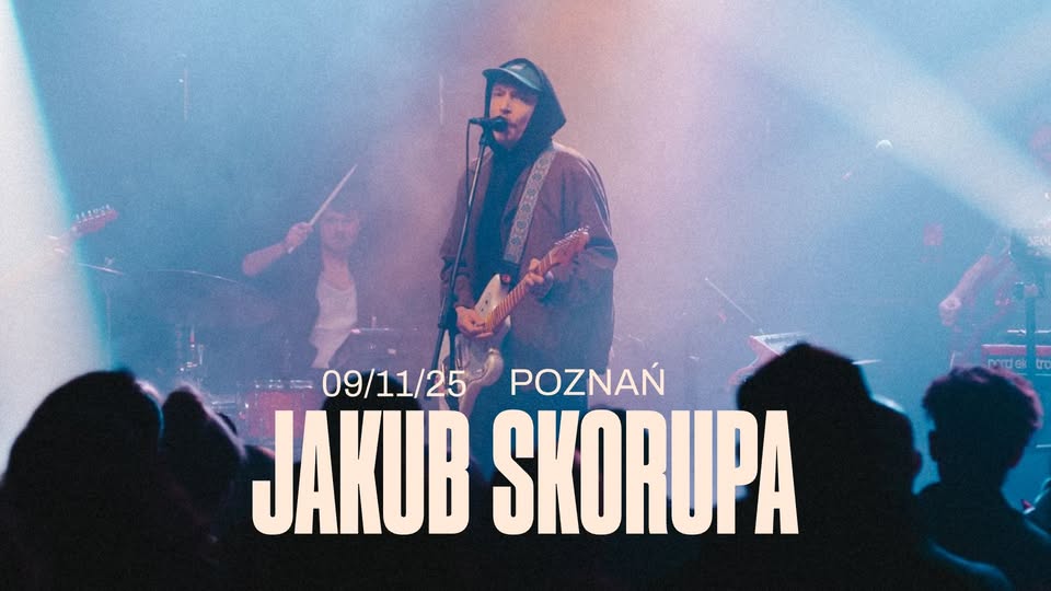 Baner promujący wydarzenie. Nazwa wydarzenia, data i zdjęcie Artysty.