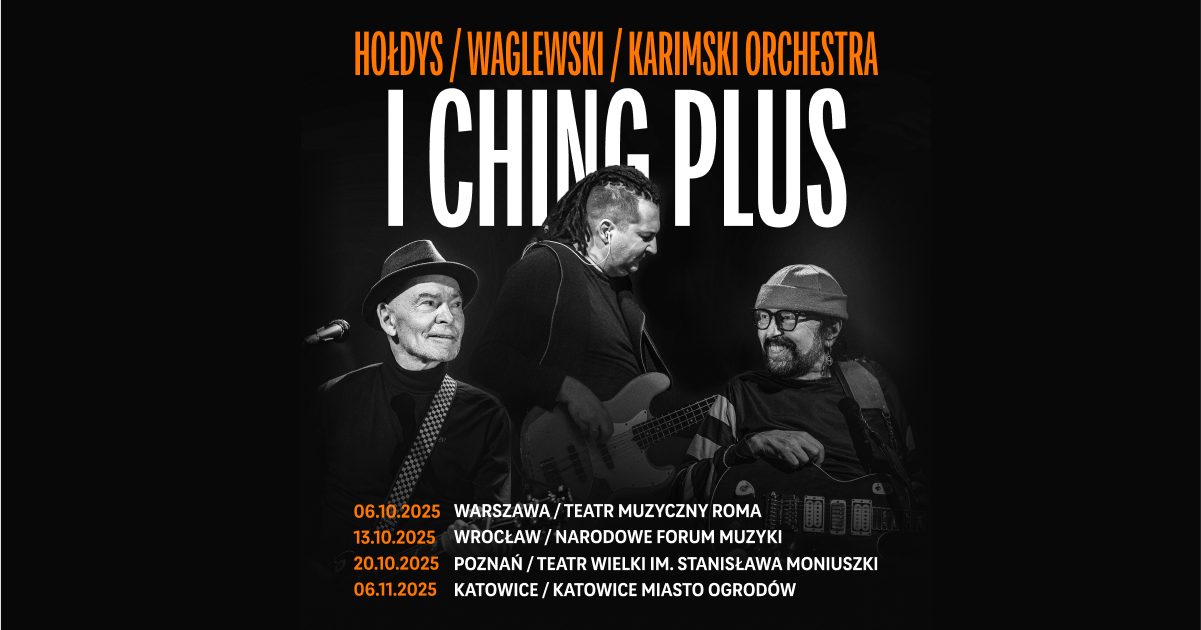 Baner promujący wydarzenie. Nazwa wydarzenia, data i zdjęcie Artystów.