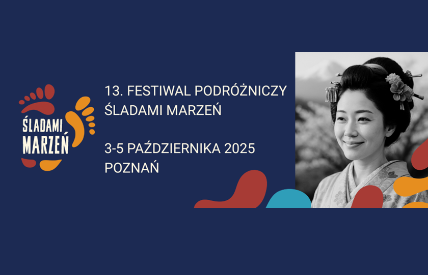 Baner promujący wydarzenie. Nazwa wydarzenia i data.