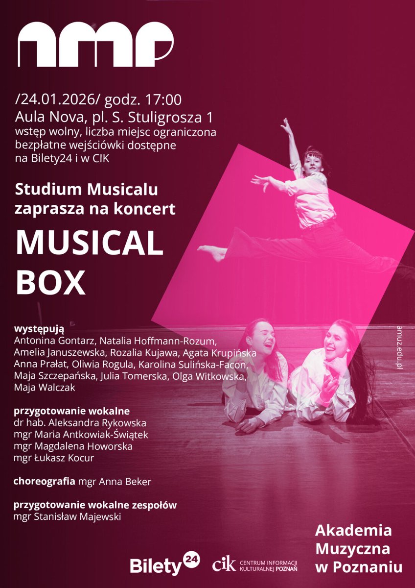 Baner z nazwą wydarzenia i datą.