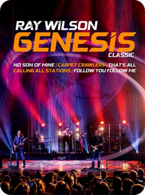 Baner z nazwą wydarzenia, zdjęcia osób artystycznych w sytuacjach scenicznych.