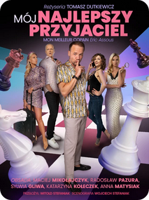 Baner z nazwą wydarzenia i datą. Zdjęcie osób artystycznych.