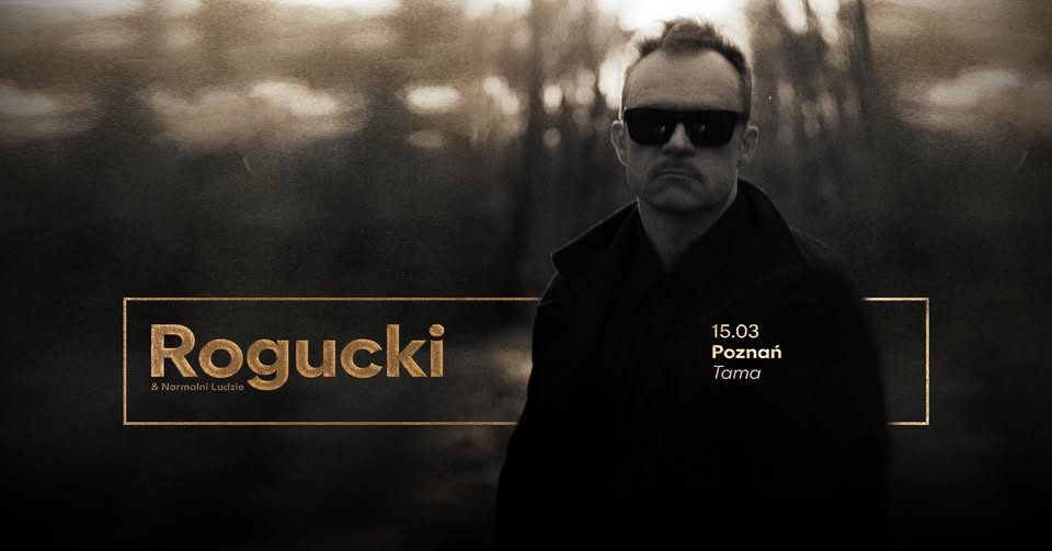 Baner promujący wydarzenie. Nazwa wydarzeania i zdjęcie osoby artystycznej.