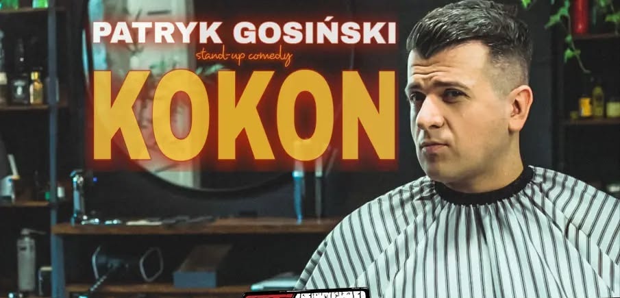 Baner promujący wydarzenie. Nazwa wydarzeania i zdjęcie osoby artystycznej.