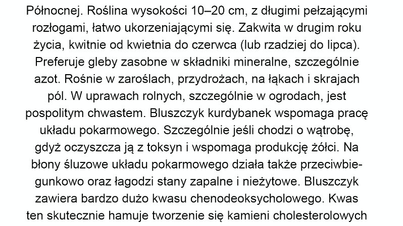 bluszczyk kurdybanek