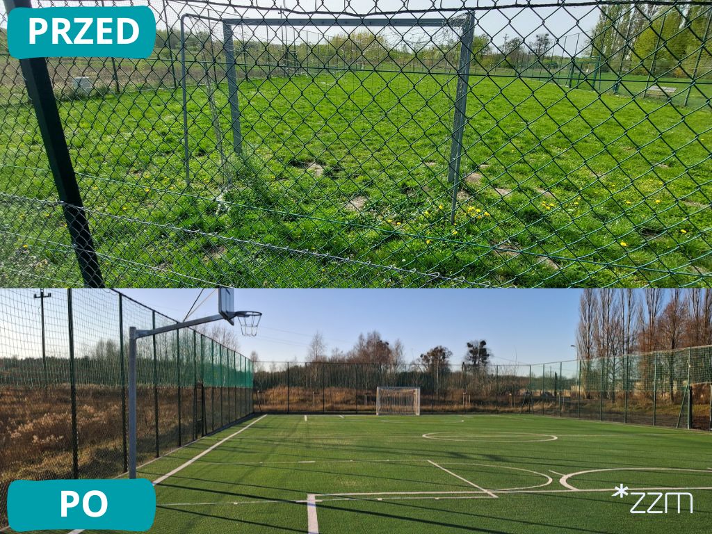 Boisko wielofunkcyjne na Morasku