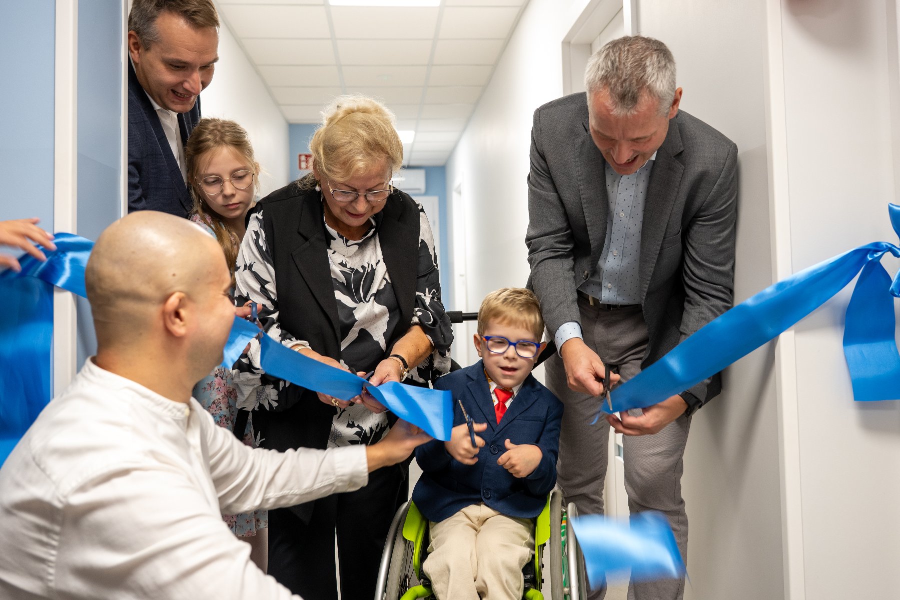 Galeria zdjęć z otwarcia nowej części Ośrodka Wczesnej Interwencji przy ul. Łozowej